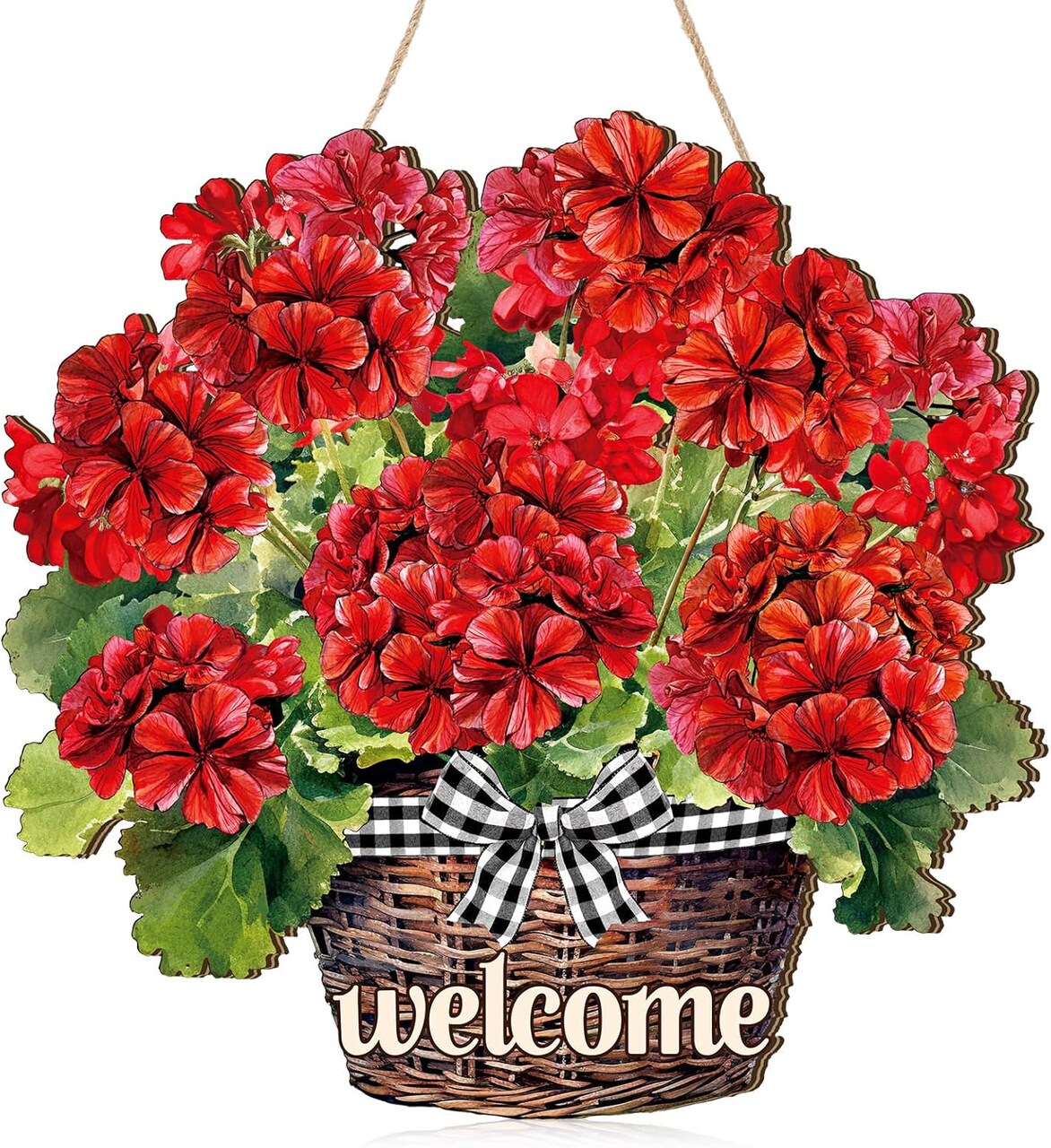 Hello Summer Door Sign Rustic Wood Summer Door Wall Decor Slippers Flower Hanging Decorations Wooden Hello Wood Hanger for Home Front Porch Indoor Outdoor